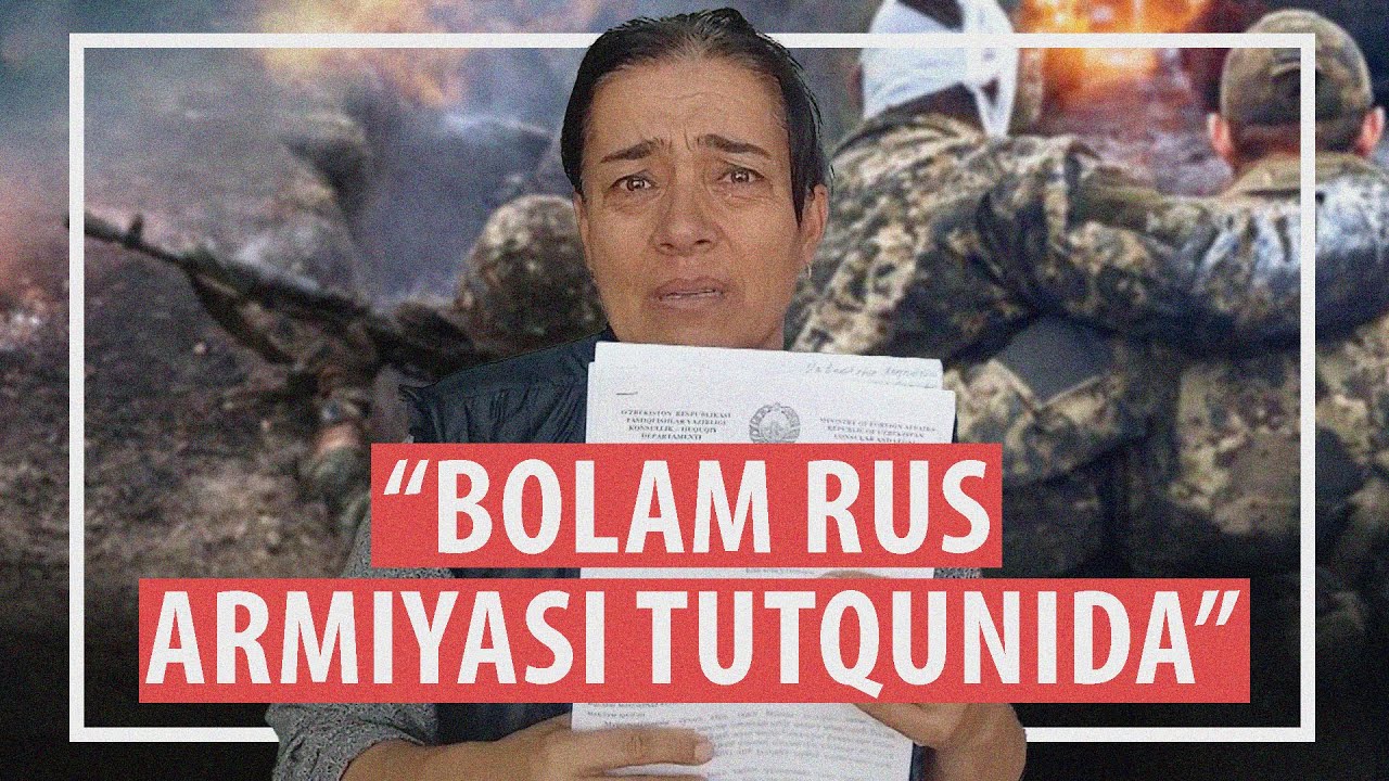 Rossiyadan Ukrainadagi urushga majburlab jo‘natilgan o‘zbek yordam so‘rayapti