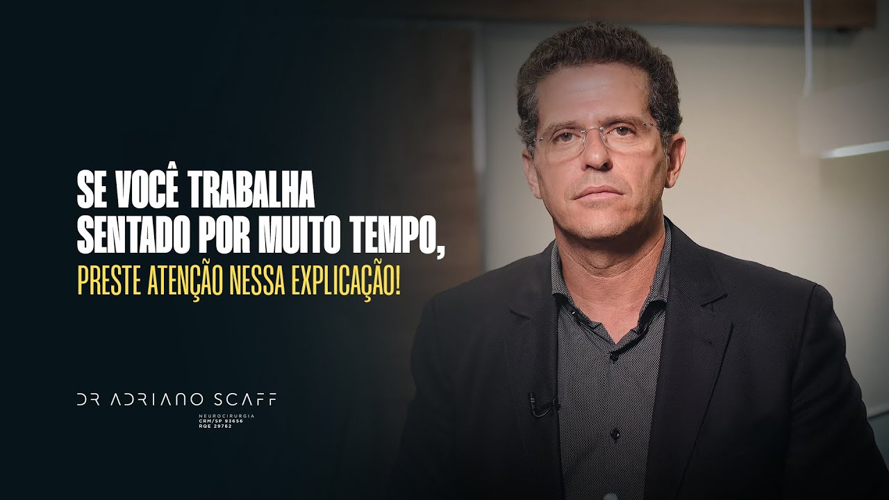 Trabalhar sentado pode causar dor na coluna