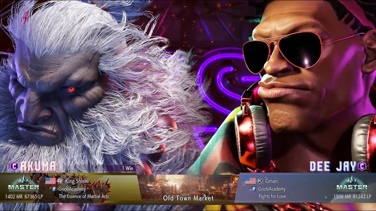 Goob Games Season 5, Week 5: King Shinte (Akuma) vs Gman (Deejay)