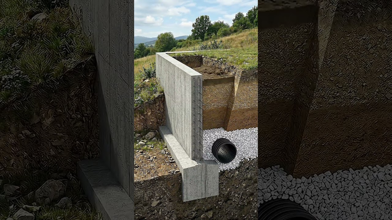 How Retaining Wall Drainage Works