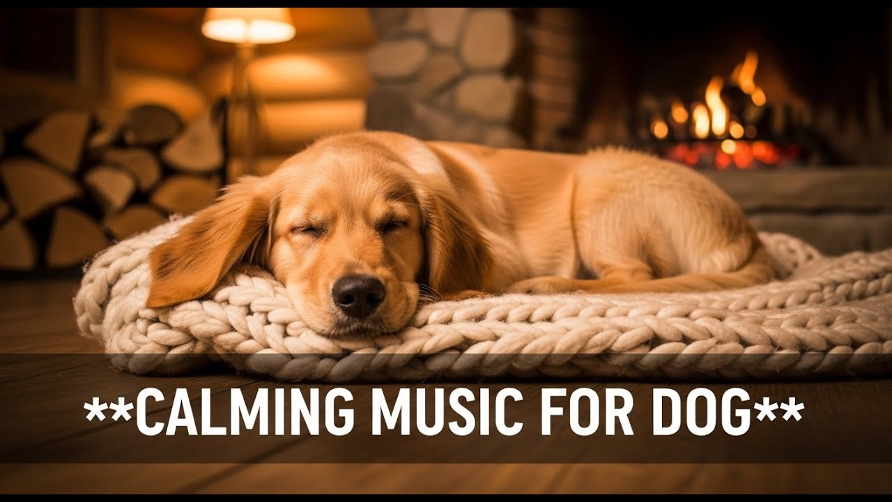 12 hours of Relaxing Dog Music : Easing Separation Anxiety and Promoting Deep Sleep 😌🐾