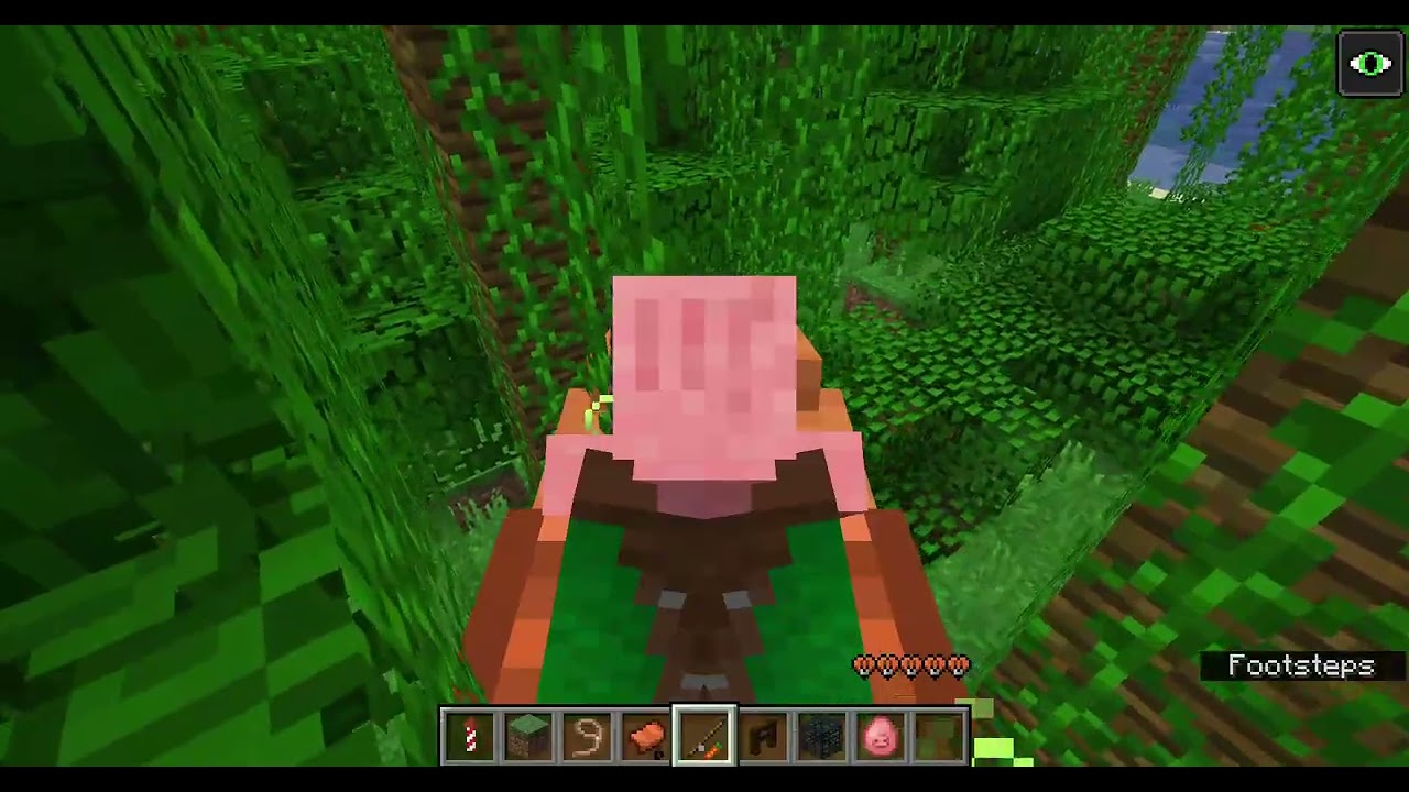 Minecraft - Rigging a Giant Pig