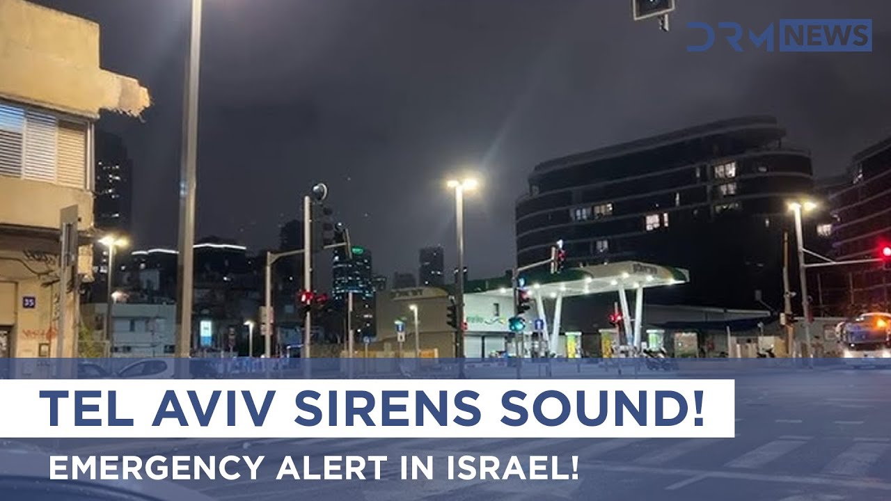 Warning Sirens Sound in Tel Aviv as Defense System Activates | AH15