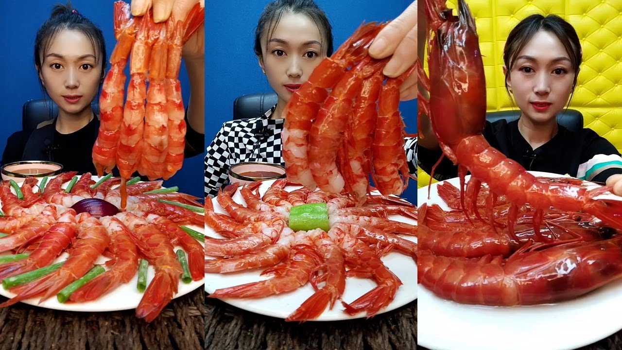 🦐🤤 Boiled Seafood Mukbang | Juicy Bites & Relaxing ASMR