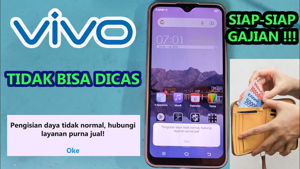 Pengisian Daya Tidak Normal, Hubungi Layanan Purna Jual! Vivo Y91C