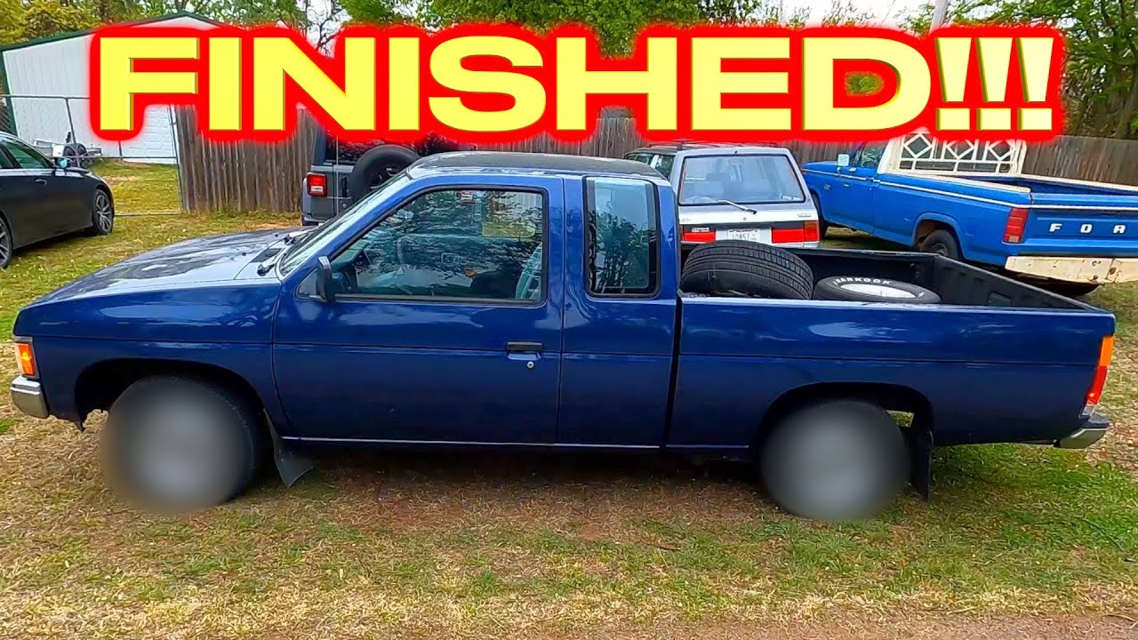 Nissan Hardbody gets new Wheels and Tires!! It's DONE!!