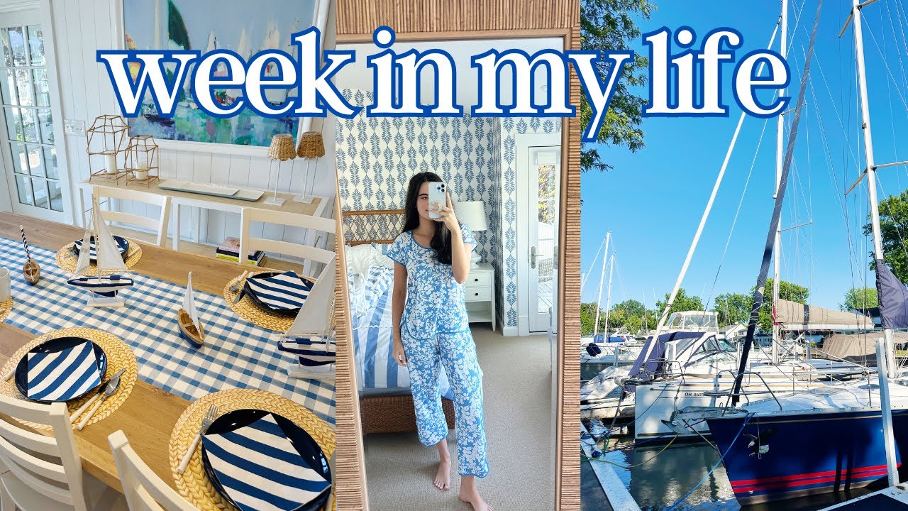 a summer week in my life | up at the lake, friends, concerts and more!