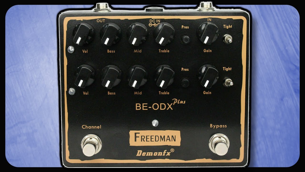 Boutique amp tones for &pound;60?! Demon FX BE-ODX Plus