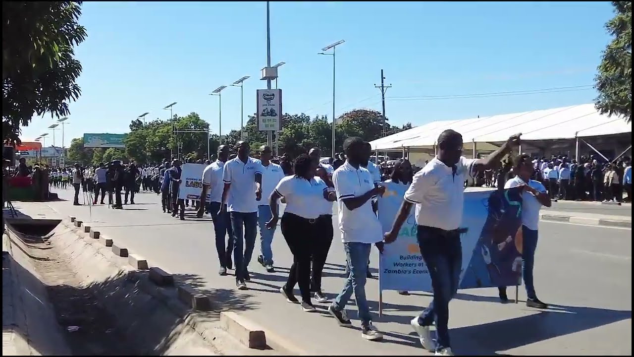 International Labour Day Celebration With Grand Ceremony in Lusaka City Zambia 🇿🇲