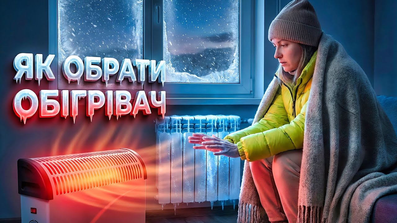 ЯК ОБРАТИ ОБІГРІВАЧ | Конвектор, радіатор, тепловентилятор, інфрачервоний — який обрати?