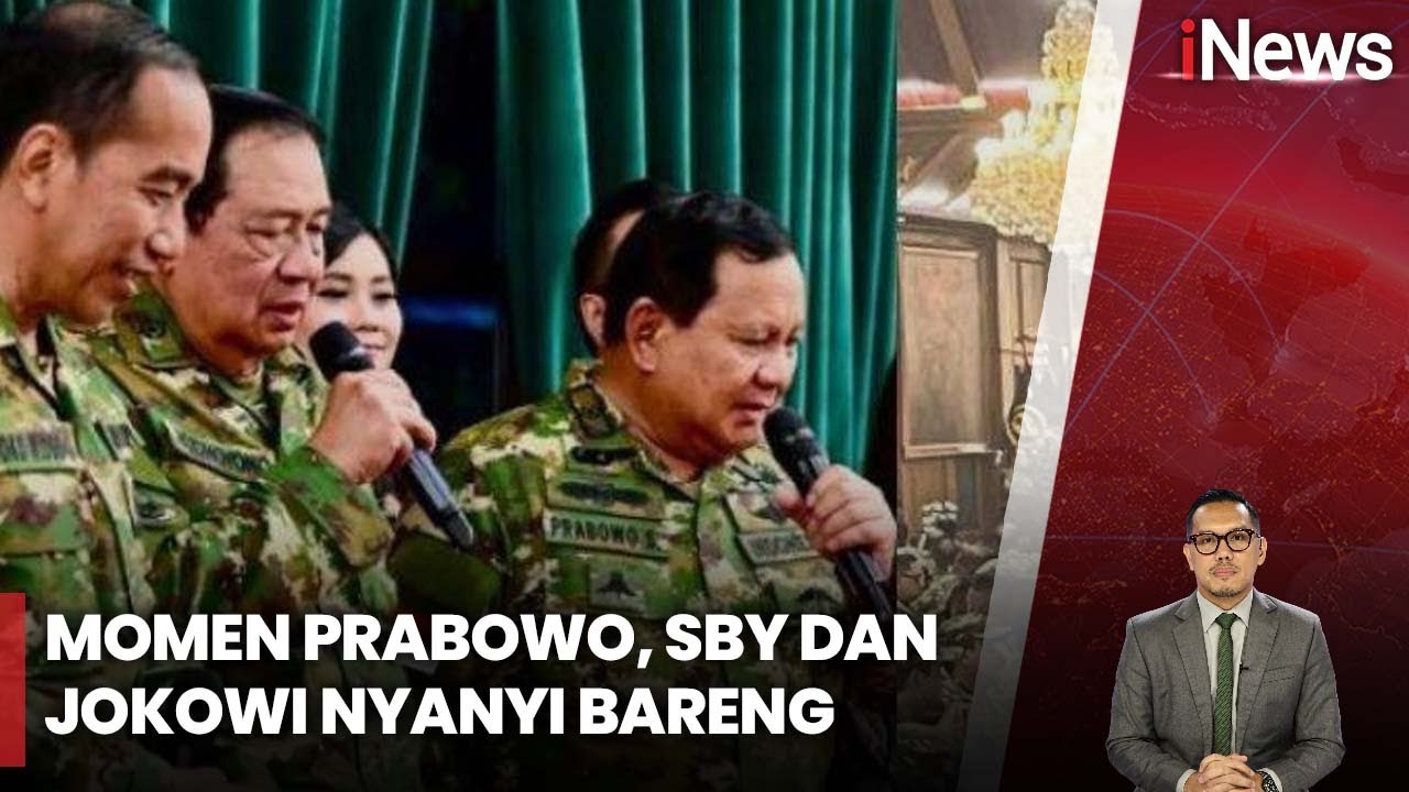 Prabowo, SBY, dan Jokowi Nyanyi Lagu 'Kamu Ngga Sendiri' | Pemimpin Rakyat | 28/02