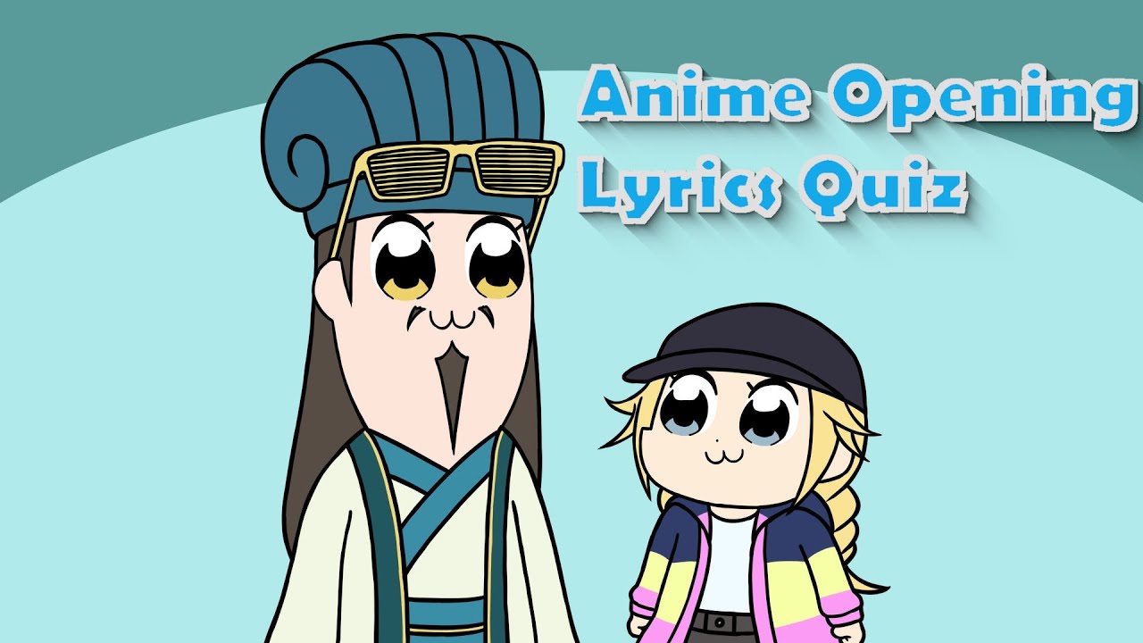 Yet another Anime Opening Lyrics Quiz