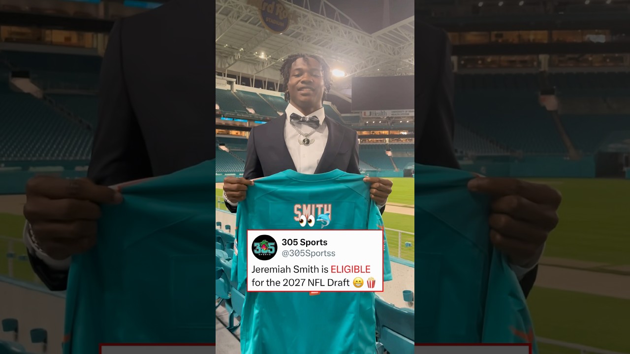 Представьте, что «Майами Долфинс» выберут Джей-Джея на драфте. Пусть это произойдет! 😳🍿 #шорты #ф...