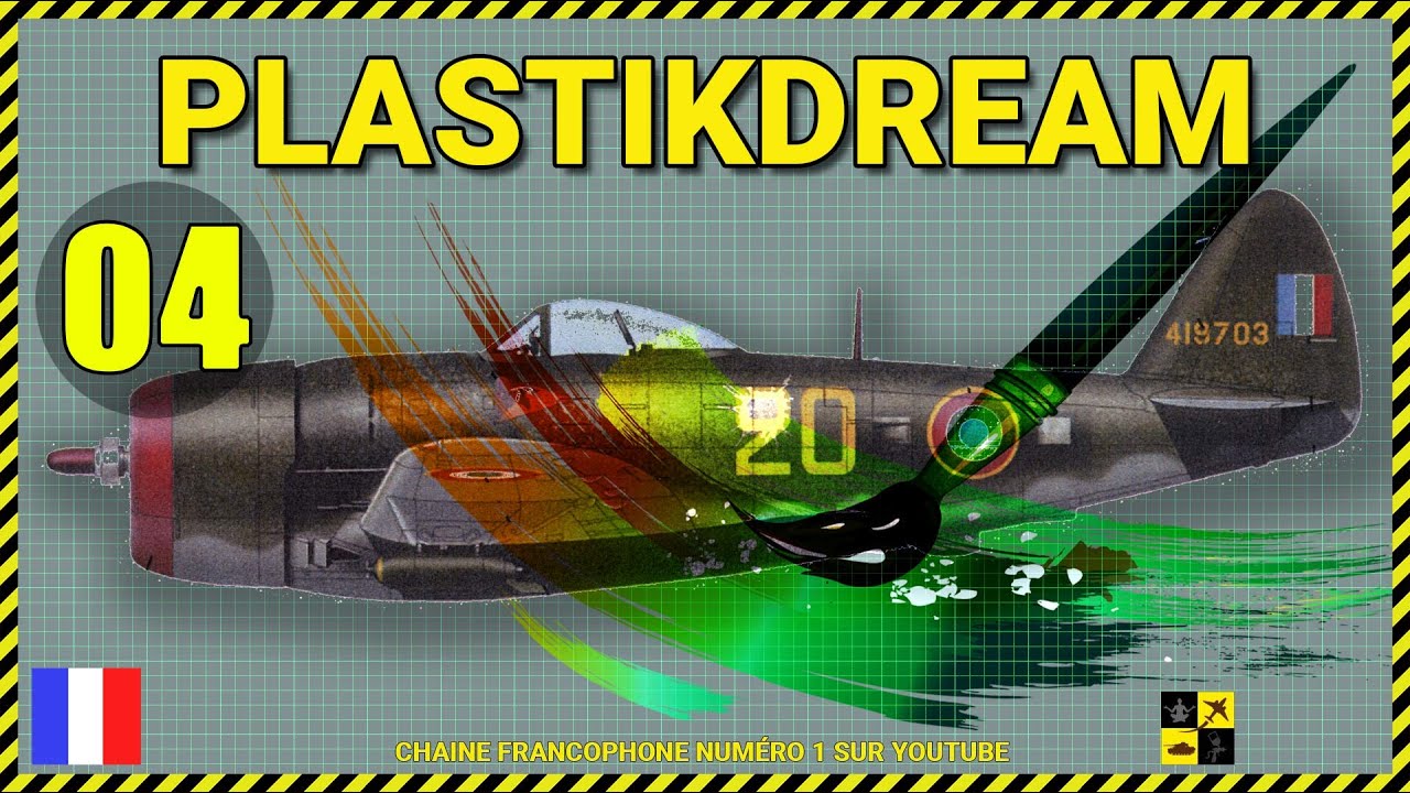 ✅ Debutant Peinture Pinceaux: P47D Thunderbolt. Partie 04