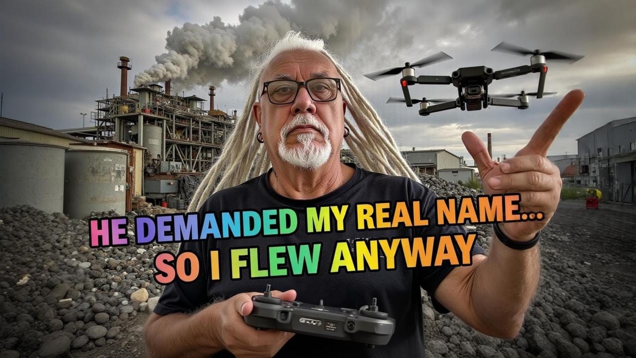 HE DEMANDED MY REAL NAME… SO I FLEW ANYWAY