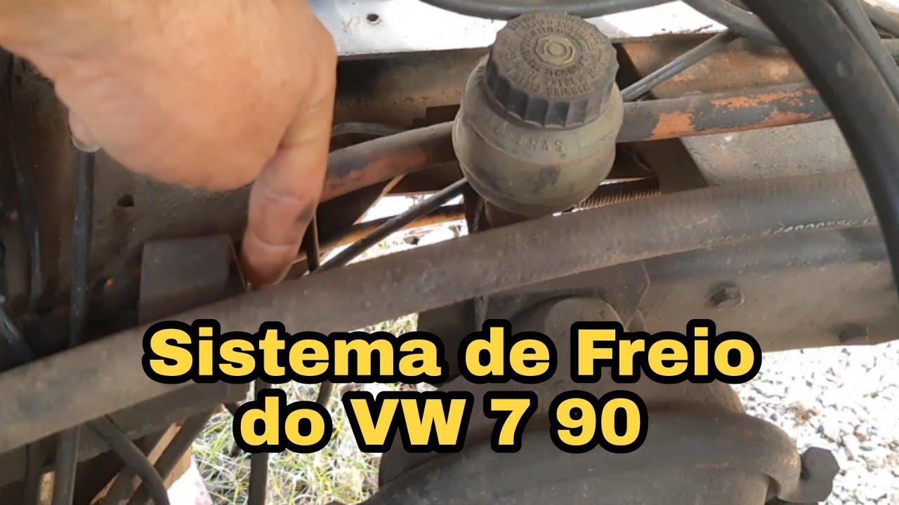 Como é o Sistema de Freio do VW 7 90.