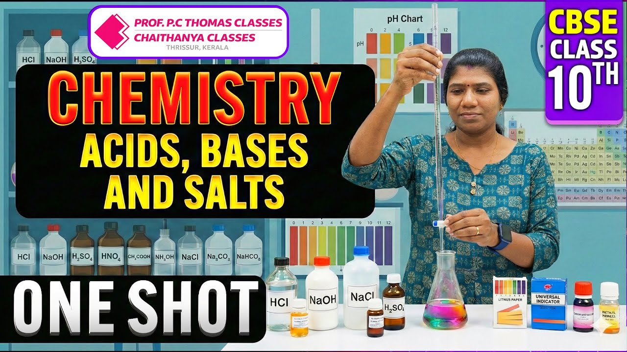 CBSE Class 10 | Chemistry - acids bases and salts | One Shot