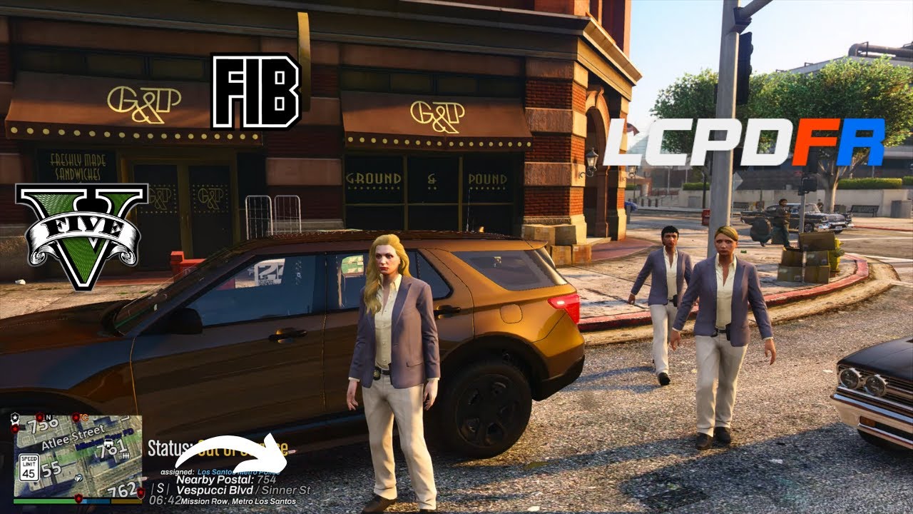 GTA 5 LSPDFR Playing As A  Female FBI Agent This immersive gameplay #lspdfr #gta5lspdfr