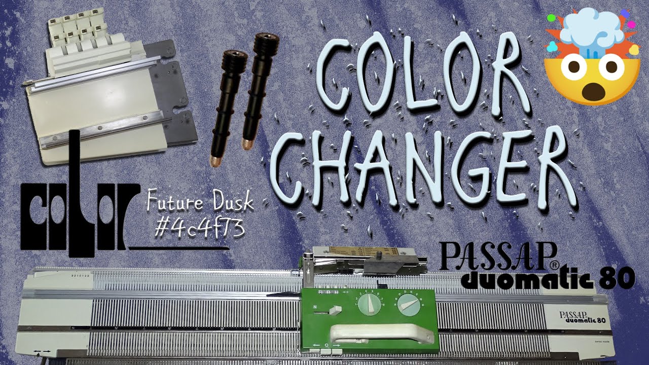 How to Set Up the Color Changer on Your Passap Knitting Machine