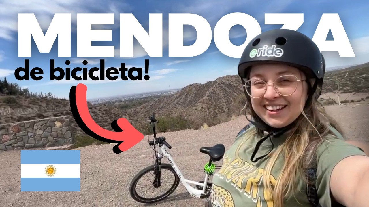 Um dia em MENDOZA de bicicleta 🚴‍♂️ | Parque San Martín + Cerro de la Gloria + PREÇOS e dicas!