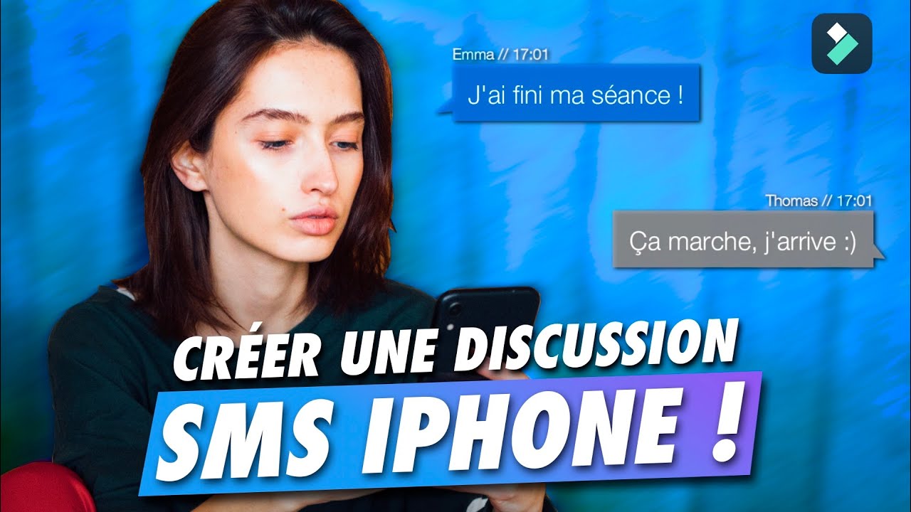 Comment créer un EFFET d'ANIMATION SMS sur Filmora [Tuto] [2024]