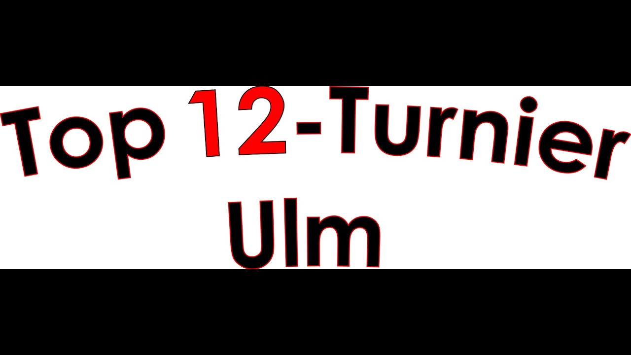 41. Top 12-Turnier Endlauf