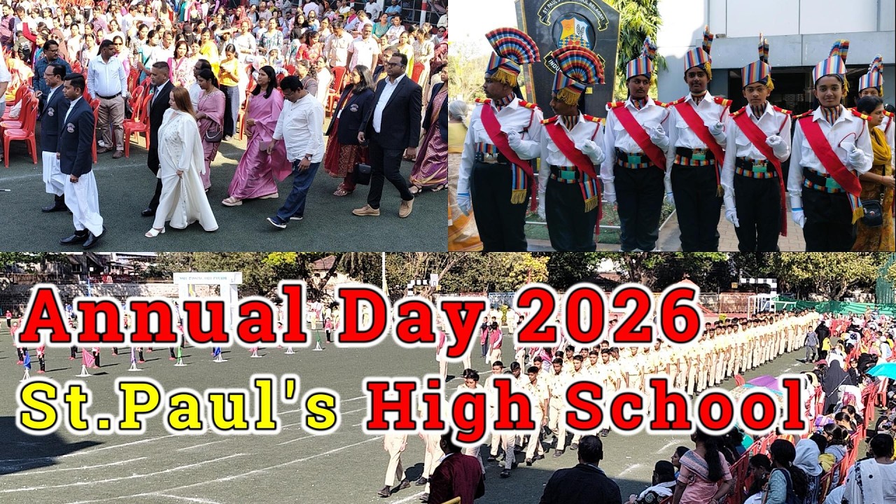 Annual Day 2026| St. Paul's High school|Camp, Belagavi|