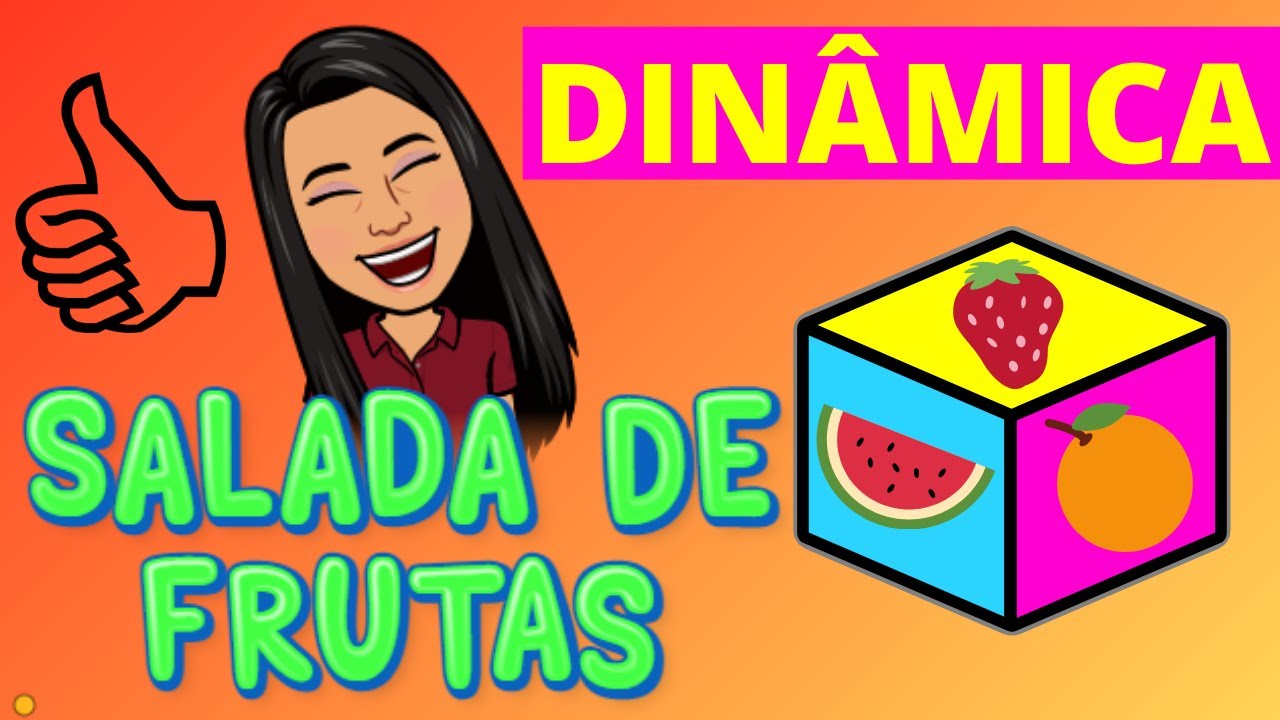 Dinâmica Salada de Frutas - Produzindo Frases de Forma Divertida | Professor em Sala