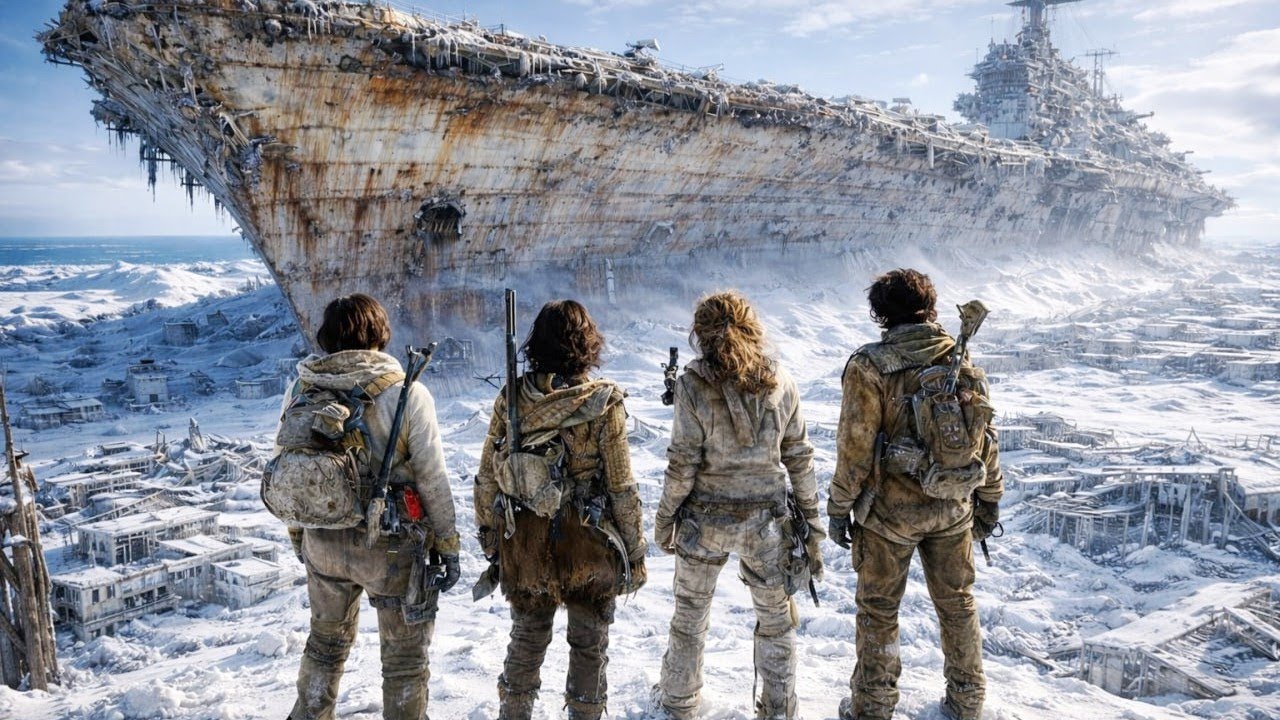 GROUPS Of MARINES Cross Coldest Place On EARTH With Huge SHIP | Film/Movie Explained in Hindi/Urdu