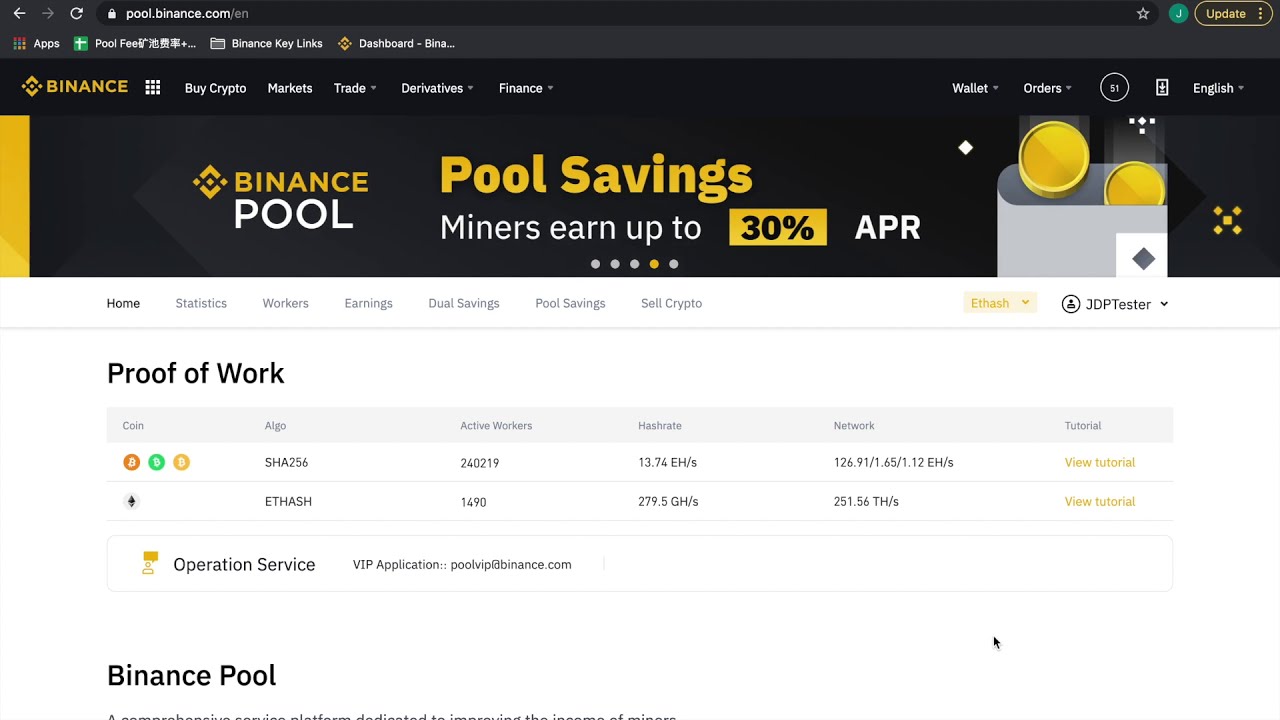 ETH Mining Setup Tutorial: Binance Pool