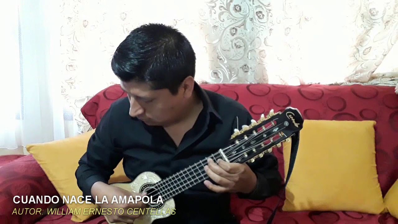 CUANDO NACE LA AMAPOLA / de William Ernesto Centellas