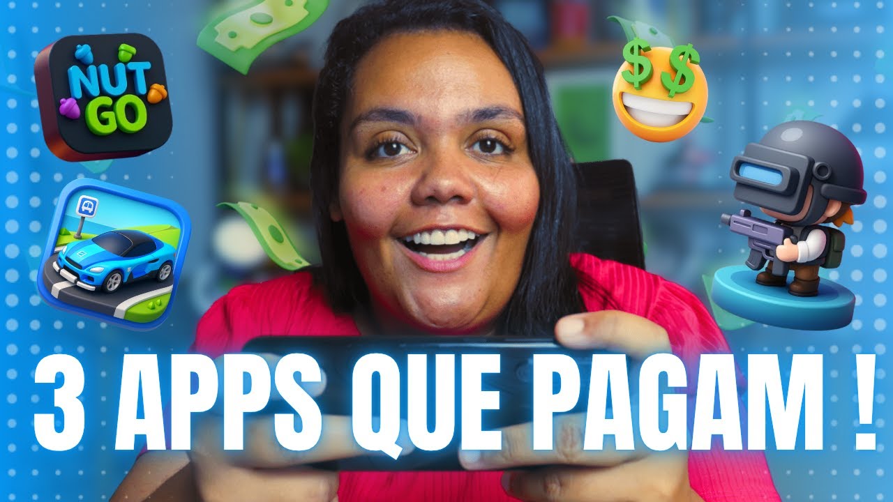 Ganhei R$109 em MINUTOS com 3 Apps GR&Aacute;TIS! Pagando no PIX em 2025