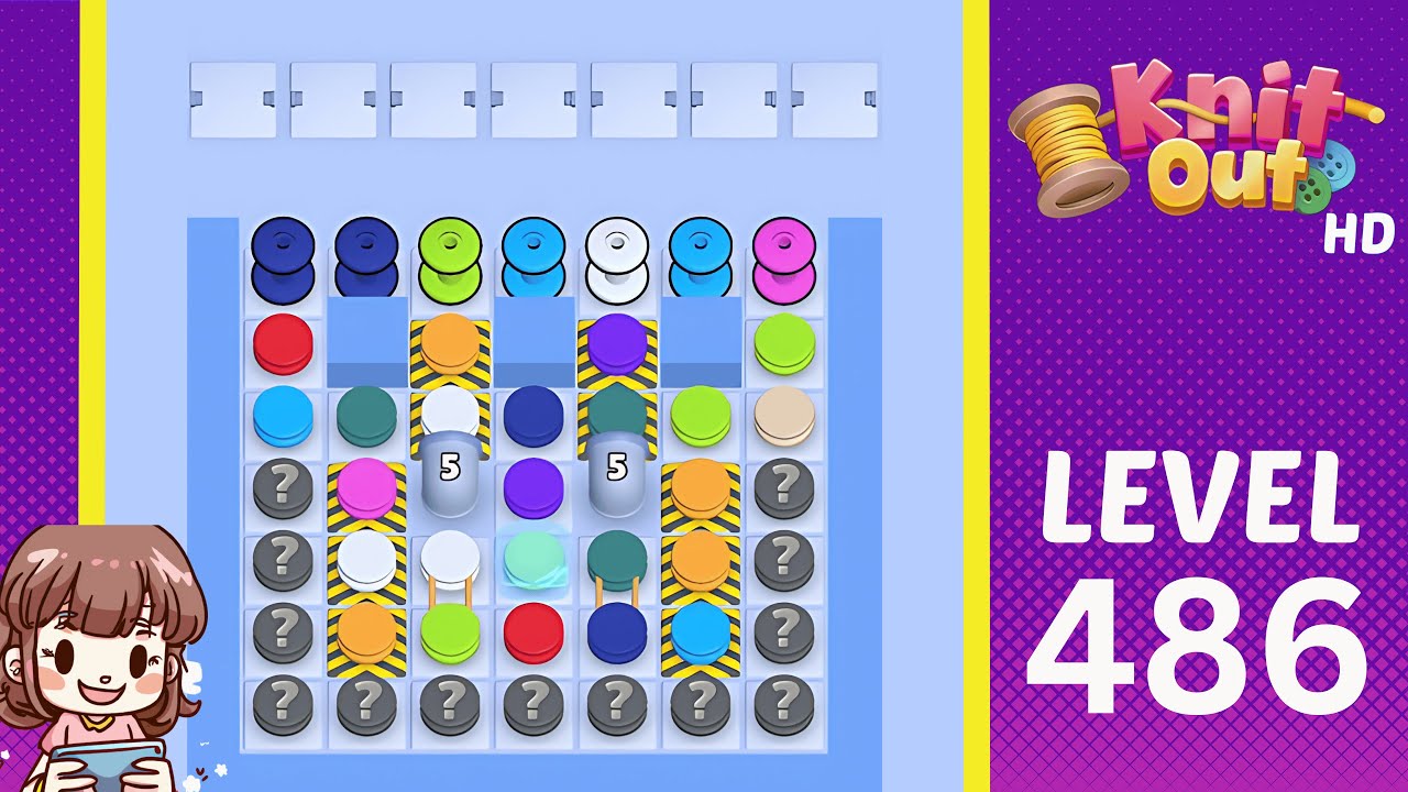 Knit Out Level 486 Solution Walkthrough