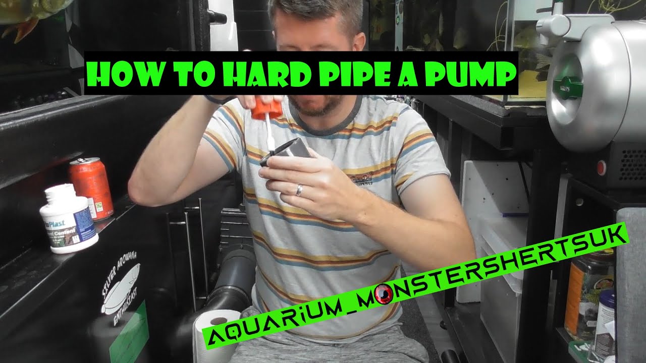 How to hard pipe a monster tank!