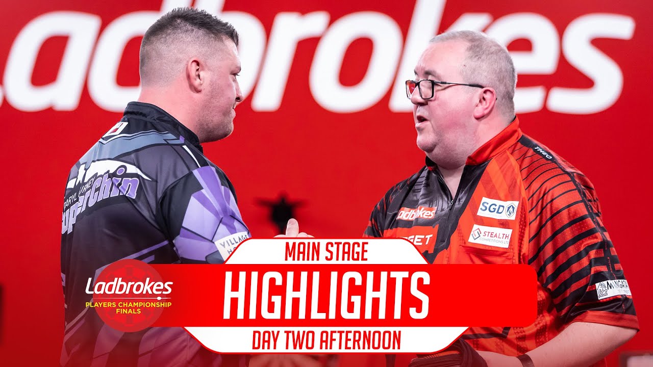 MORE SEEDS TUMBLE! Day Two Afternoon session | 2025 Ladbrokes Players Championship Finals Main Stage