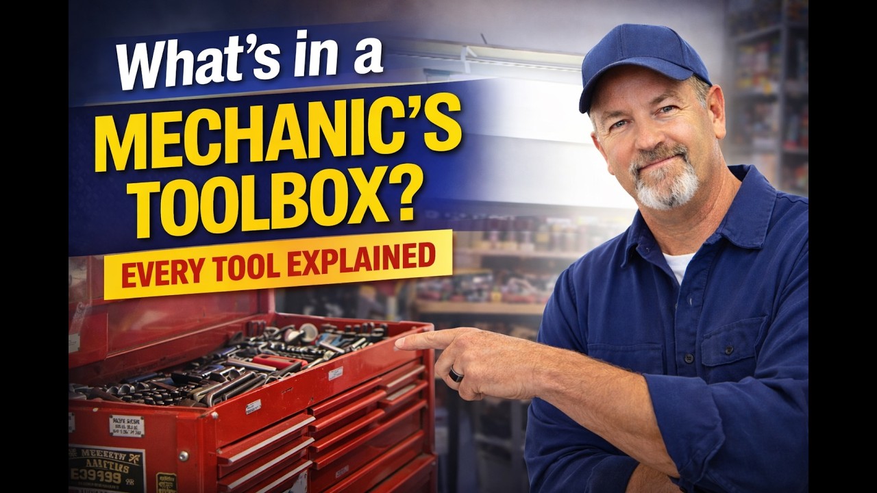 What's in a Mechanic's Toolbox? Every Tool Explained!