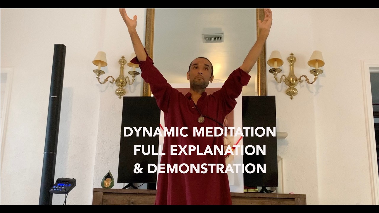 Bhagwan Shree Dynamic Meditation: How to, Instructions with Demo & Common Mistakes.