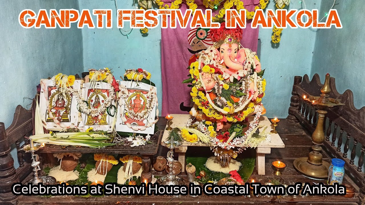 Ganpati Festival in Ankola - Coastal Town in Karwar| Shenvi House | Ganesh Utsav 2024 | Nisarg Yatri