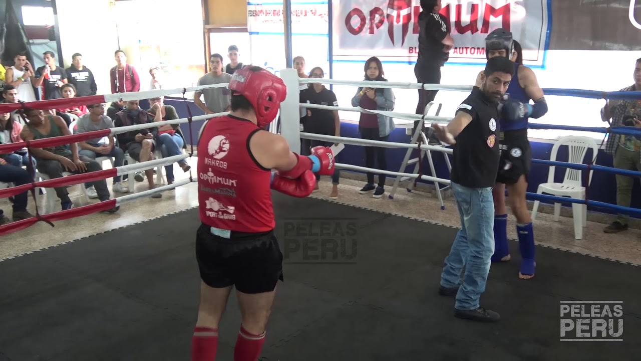 Rodrigo Diaz vs Mariano Diaz.Liga Peruana de Muay Thai: cuartos de final. F14 vs Knockstar.