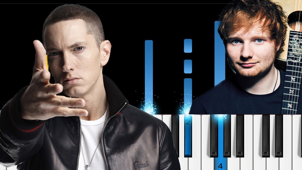 Eminem - River (feat. Ed Sheeran) - Piano Tutorial / Piano Cover