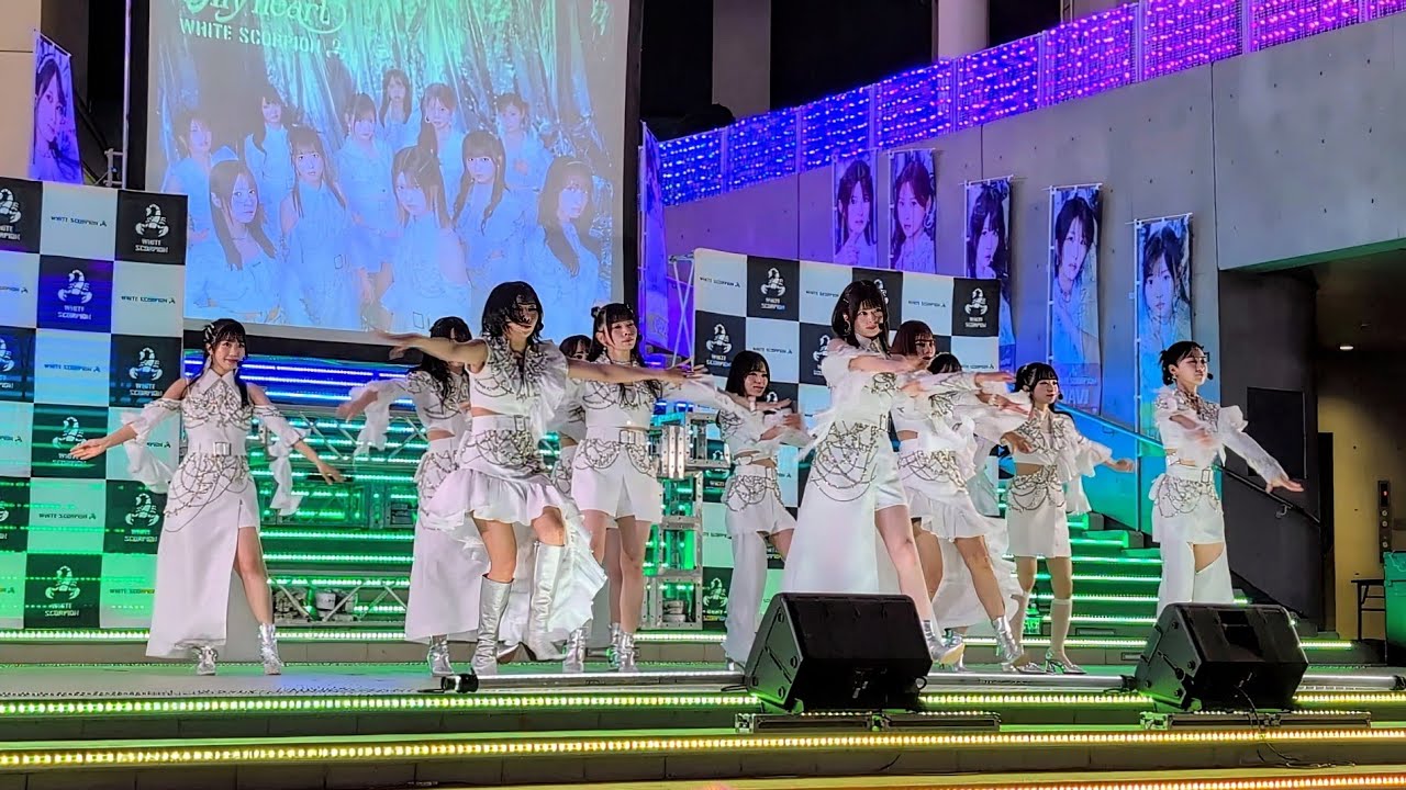 WHITE SCORPION 2ndミニアルバム『Corner of my heart』リリースイベント20251022@ダイバーシティ東京プラザ2Fフェスティバル広場
