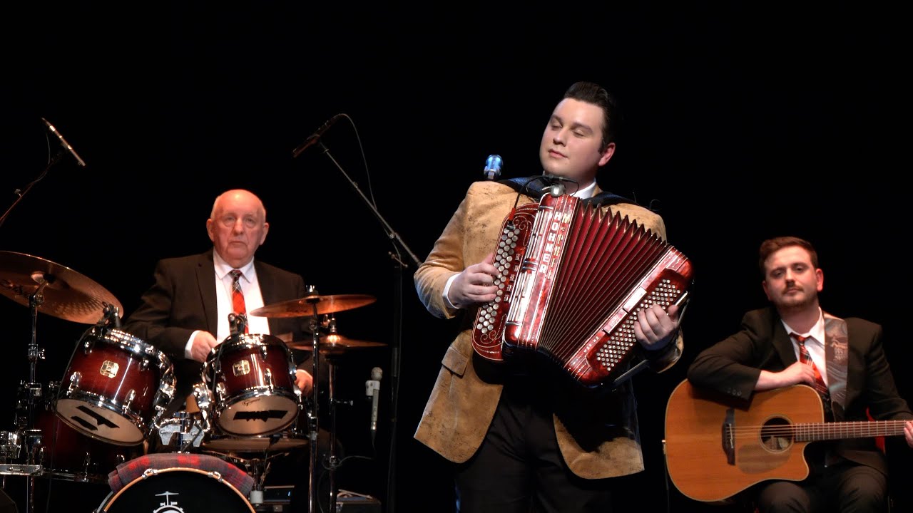 The Dark Island on accordion by Scottish entertainer Brandon McPhee at Tivoli in Aberdeen 2024