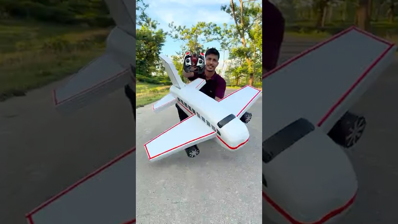 Mera new home made RC Plane | Remote Control Plane