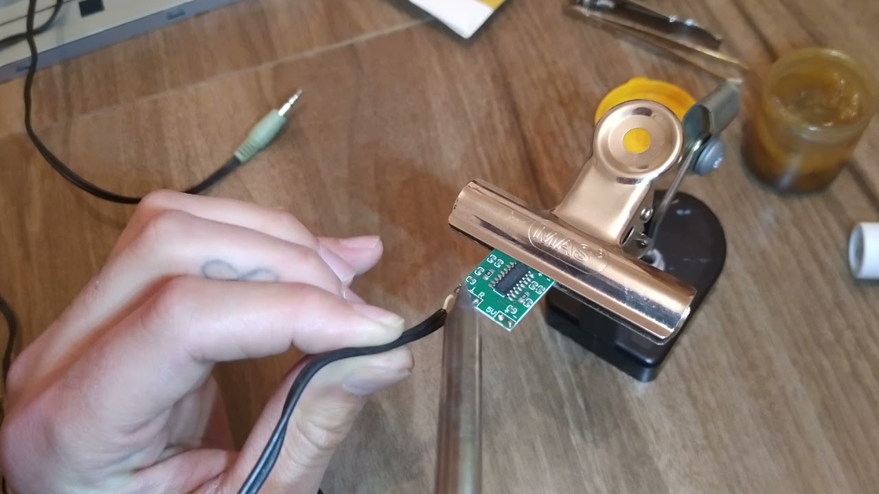 TV de ses sorununa son - Pam8403 amfi devresi