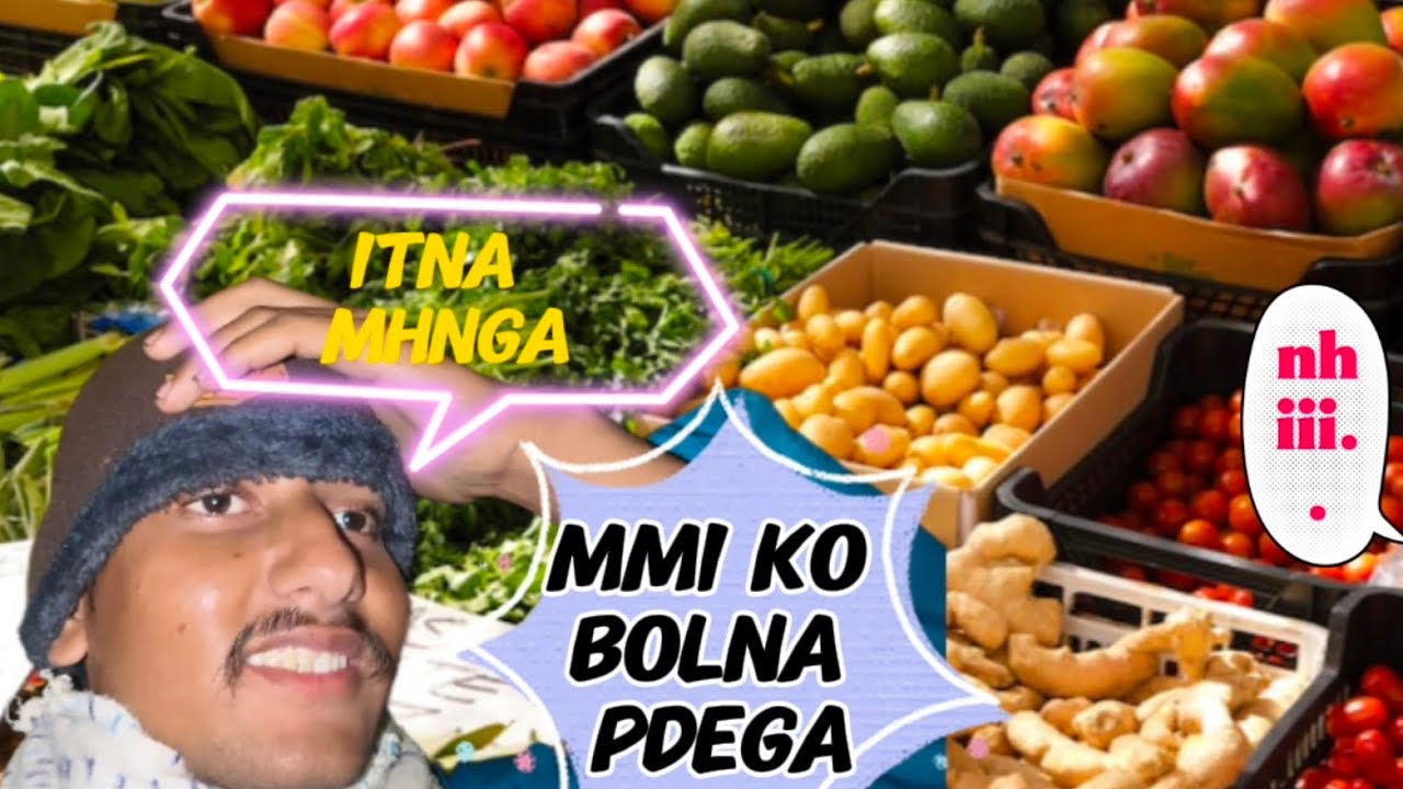 Sabji mandi mein Pani a Gaya aur Main Akela fans Gaya dusra ladka Koi aaya hai nhi #vlog 