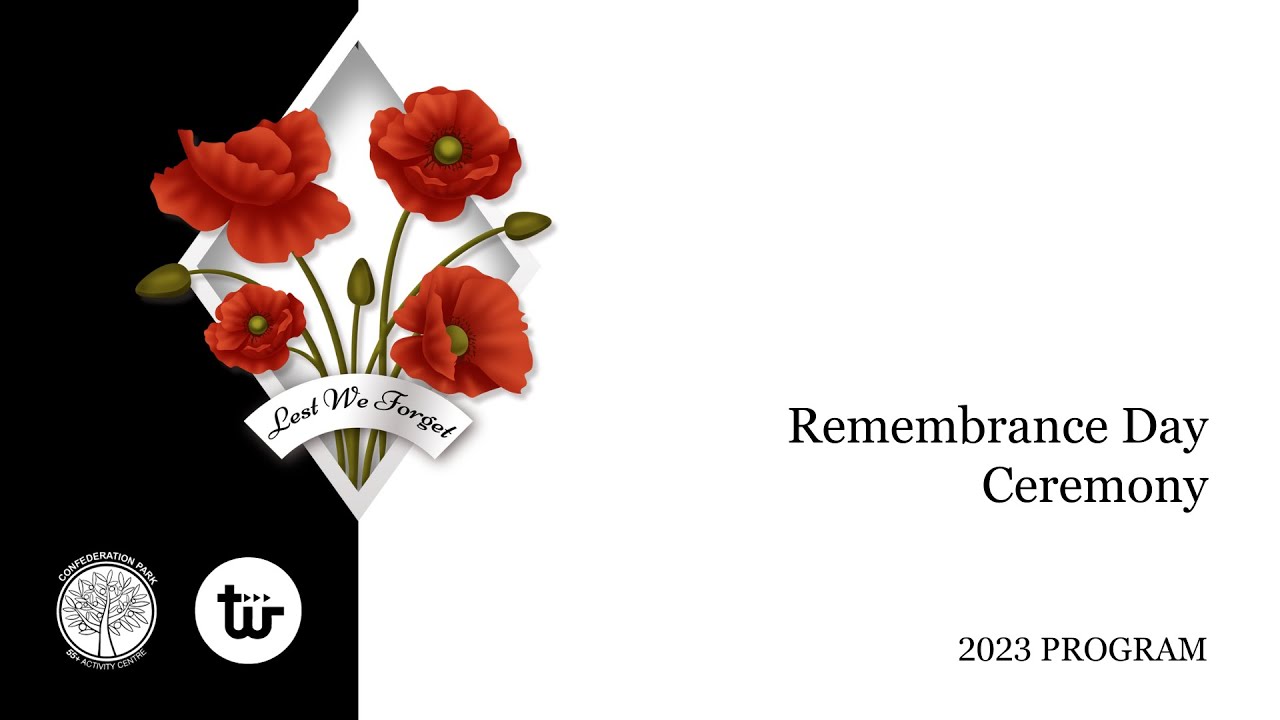 Remembrance Day Ceremony 2023