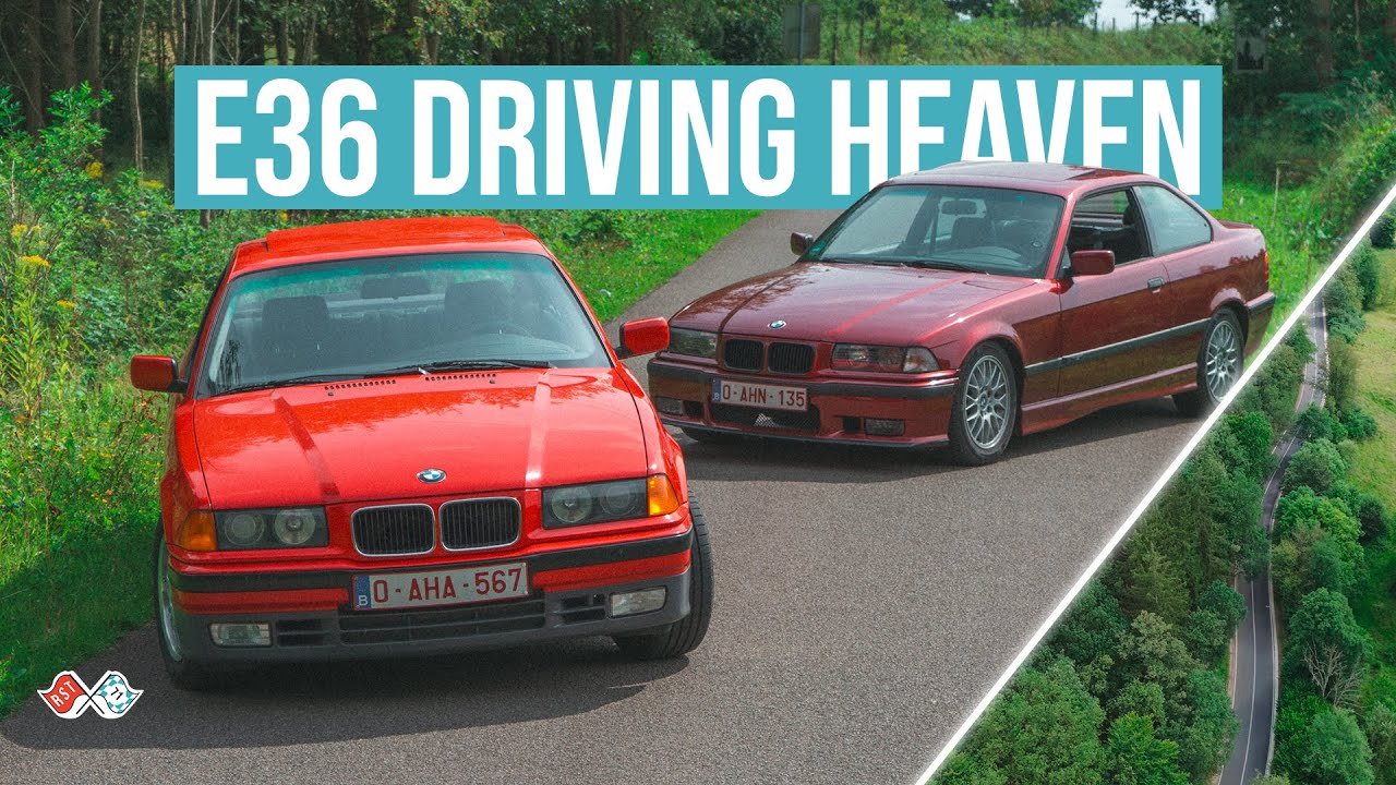 Looking for Belgium's Best Driving Road in Two E36s