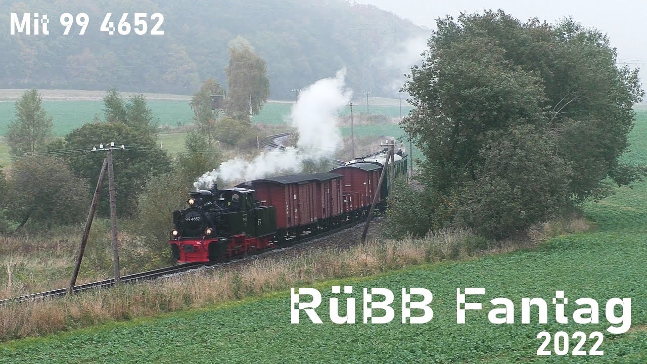 [HD] Rasender Roland GmP mit 99 4652  [ RüBB Fantag  Teil 1]