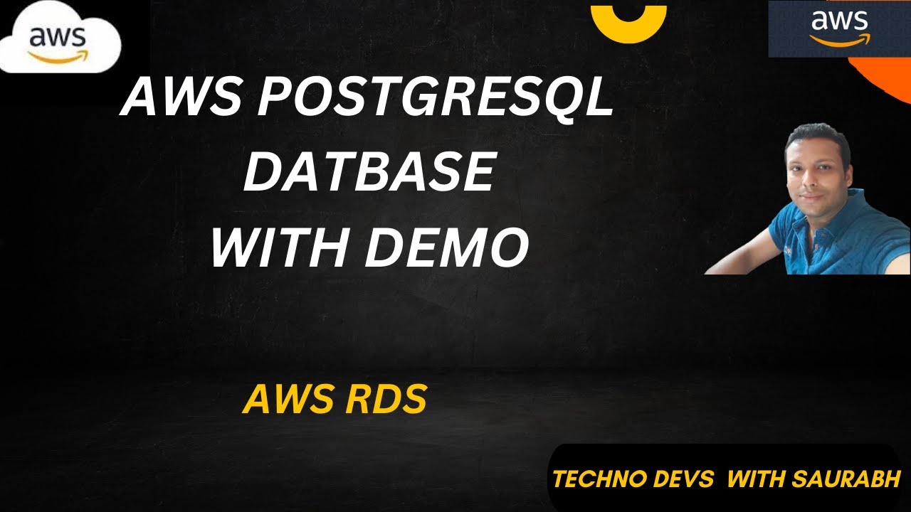 AWS RDS PostgreSQL Database Tutorial with Demo