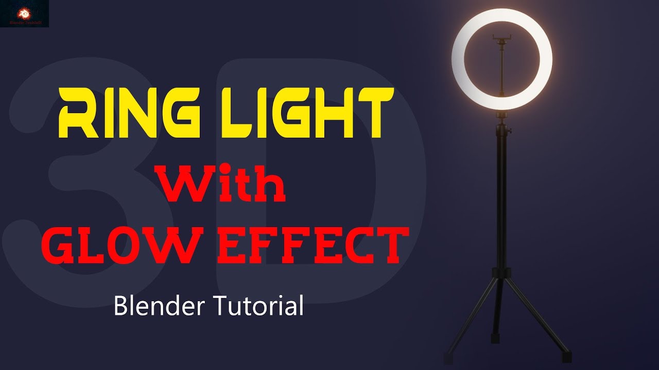HOW TO MAKE RING LIGHT IN BLENDER #youtubecontent #subscribers #youtubeislife #blender